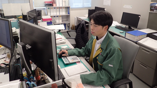 2023年入社　松山支店　営業・総務グループ