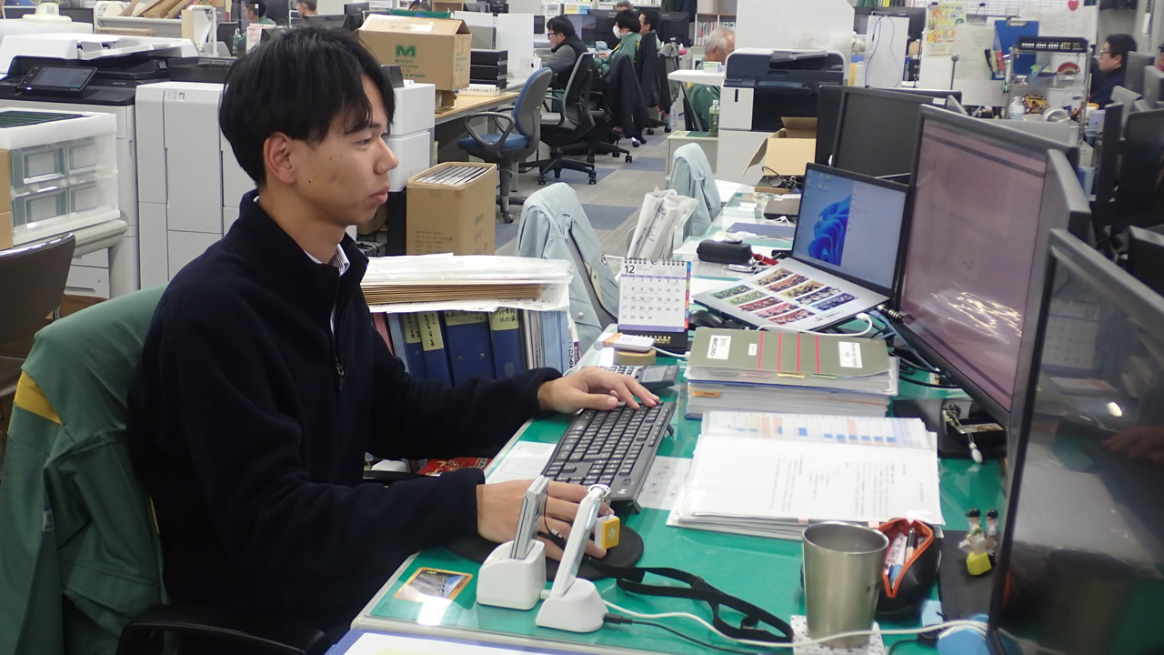 2023年入社　高知支店土木グループ